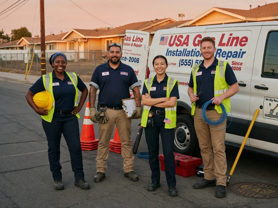Gas Line Installation company in Burton, MI